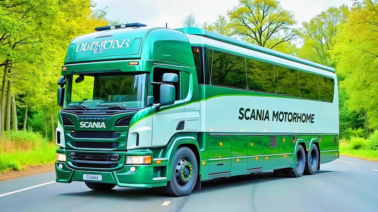 2026 스카니아 R700 V8 모터홈 &ndash; 궁극의 럭셔리 트럭 캠핑카!