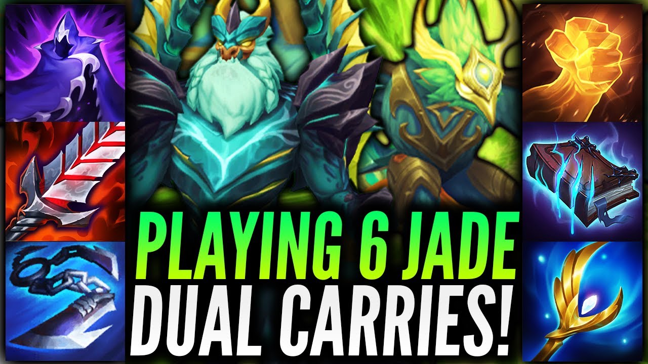6 JADE ANIVIA AND SHI OH YOU DUO CARRY! | Teamfight Tactics Set 7 Patch 12.14