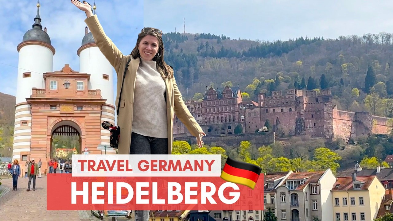 A day in HEIDELBERG 🏰 I Travel Guide Germany 🇩🇪 I Sightseeing, Shopping, Food