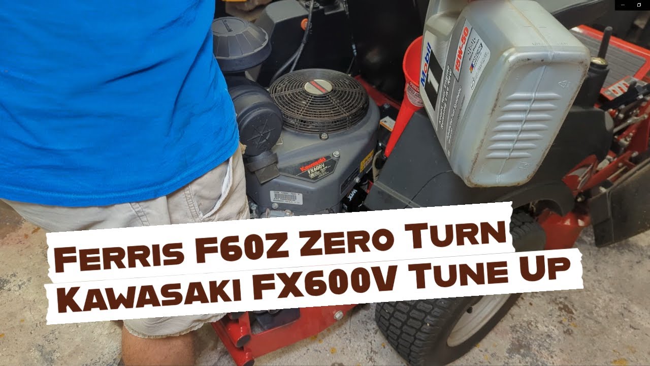 Ferris F60Z Kawasaki FX600V Engine Tune Up