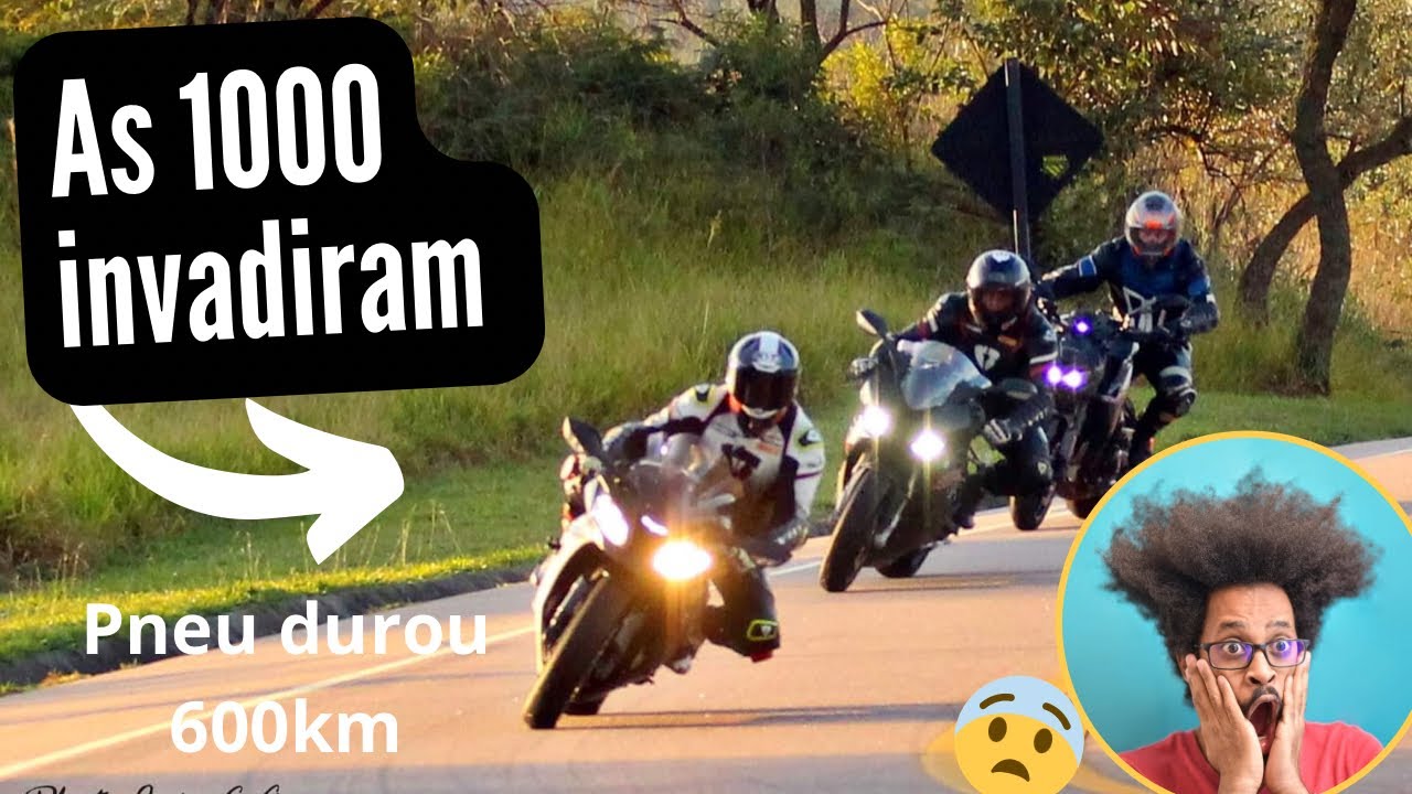 De s1000rr na estrada dos romeiros com durvalcareca botando as 1000cc pra acelerar! pneu durou 600km