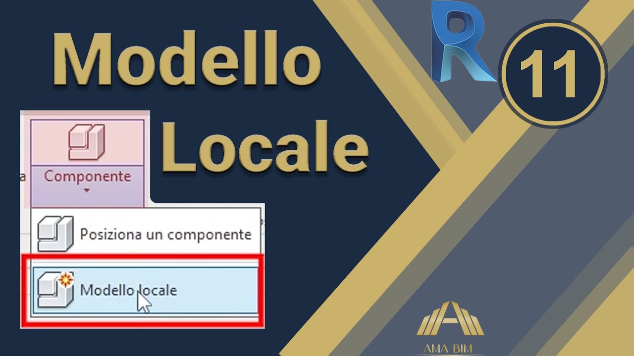 Revit tutorial ita: Modello Locale
