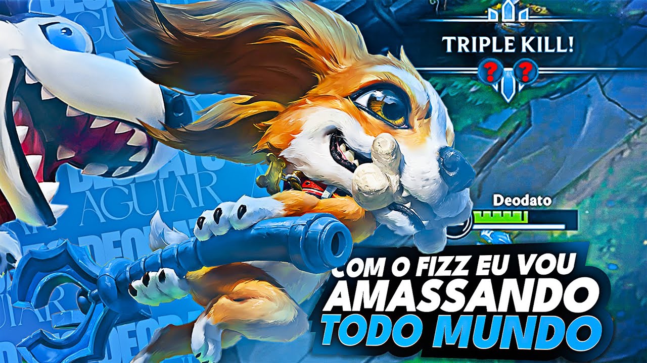 Amassando TODO MUNDO com o MEU FIZZ! | Rumo ao elo máximo