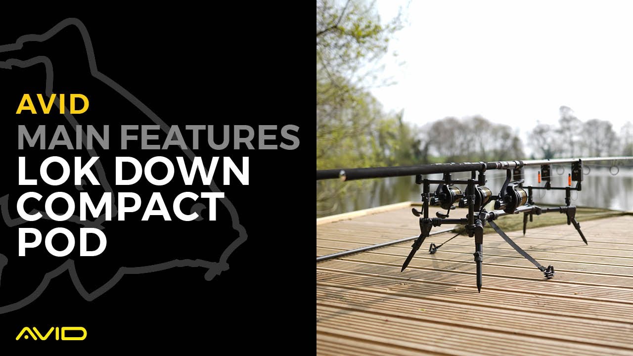 The Avid Carp Lok Down Compact Pod - Main Features