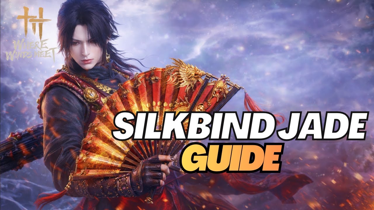 Руководство для начинающих по игре Where Winds Meet | Как легко играть в Silkbind-Jade с веером/з...