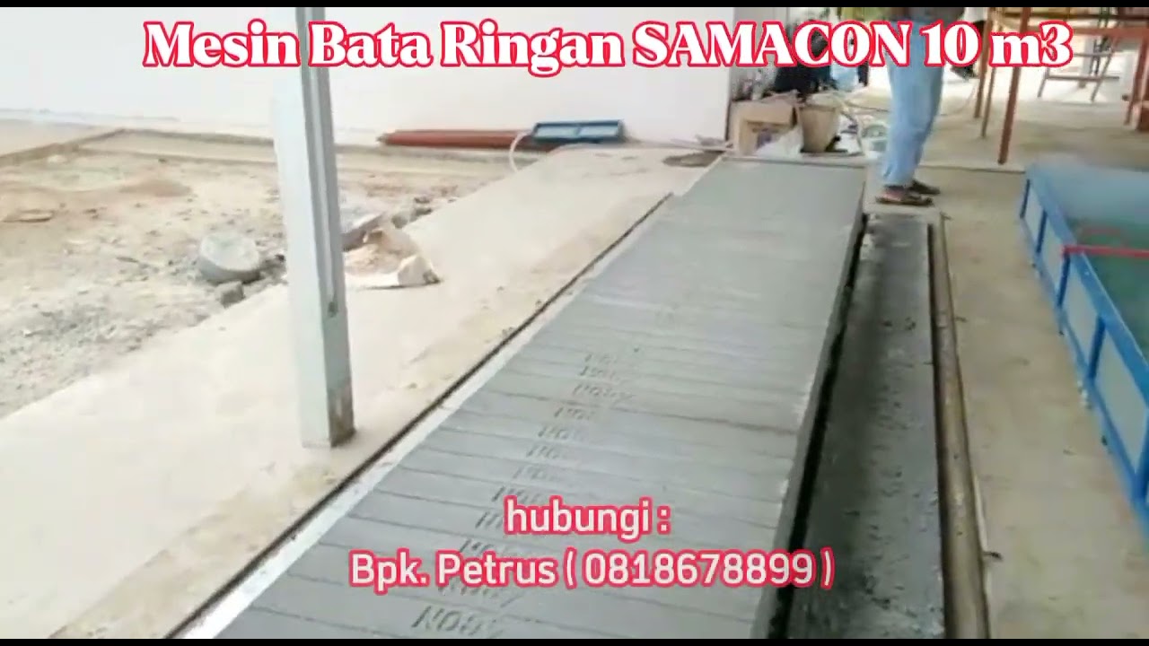 MESIN BATA RINGAN SAMACON 10 M3