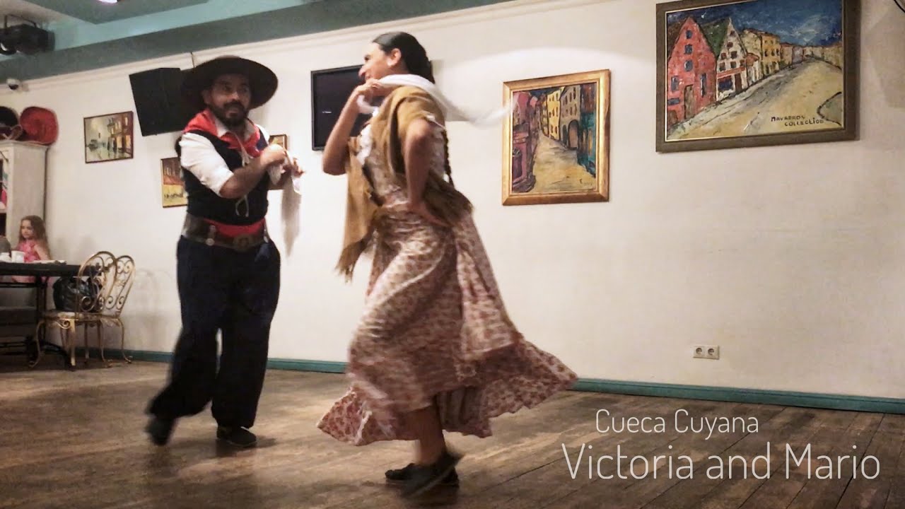 Cueca Cuyana. Victoria and Mario. Nuestra Peña.