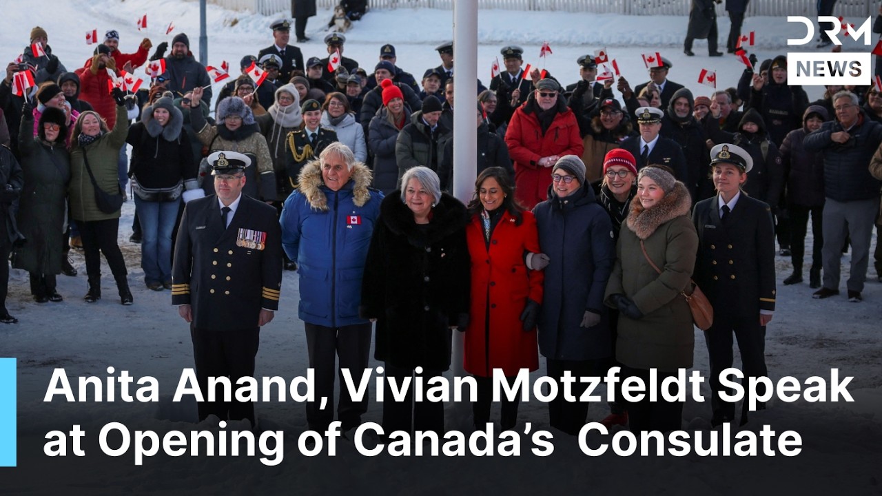 Anita Anand Leads Historic Opening of Canadian Consulate in Greenland’s Nuuk | DRM News | AC1F