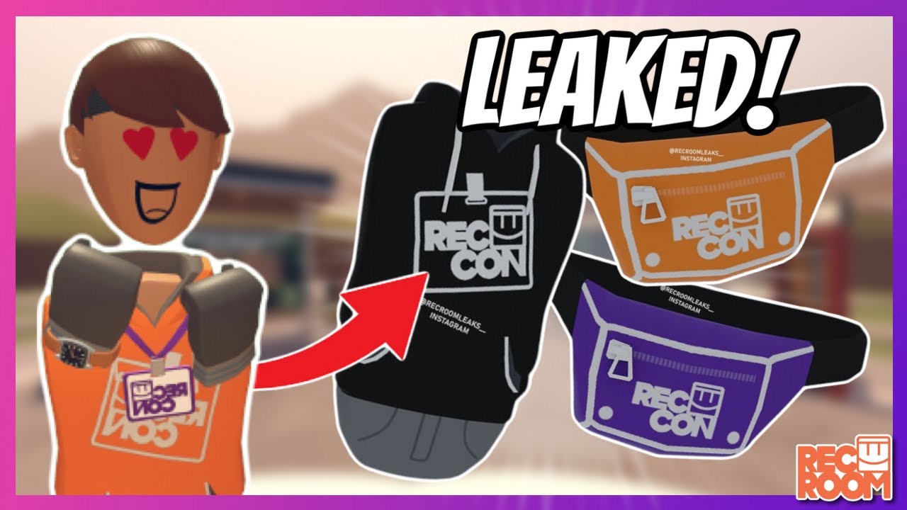 NEW Rec Con 3.0 Items LEAKED! | Rec Room News