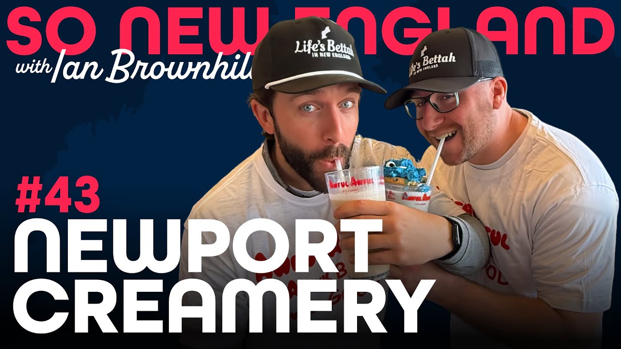 Exploring Rhode Island's Iconic Newport Creamery | So New England with Ian Brownhill | Episode #43
