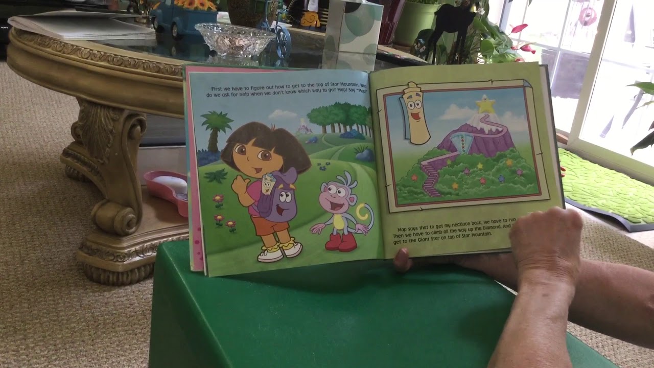 Dora the Explorer Doras Climbs Star Mountain Ms Karen Reading to Joachim Lena at my House