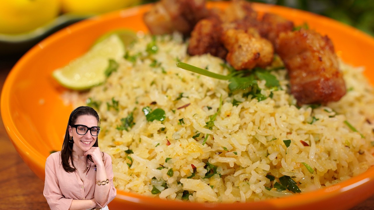 ARROZ TEMPERADO COMO VOCE NUNCA VIU, FÁCIL RÁPIDO E DELICIOSO!