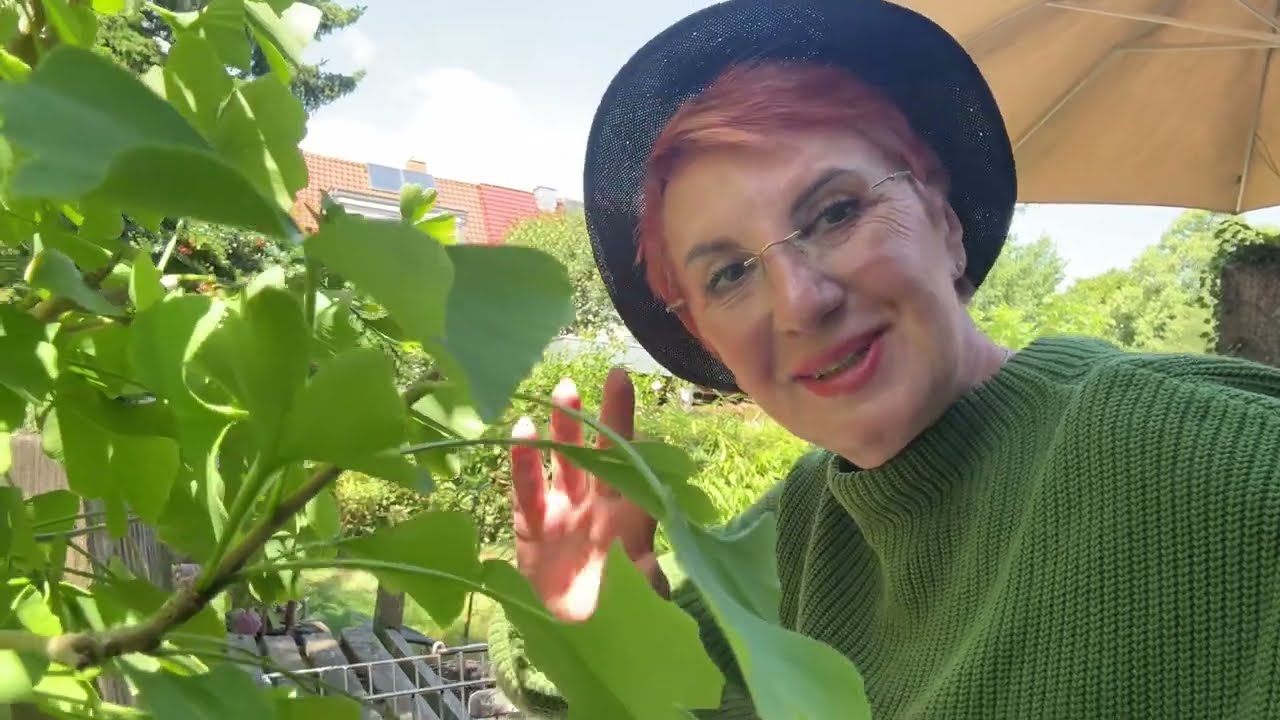 Насобирала в чужом саду яблок.