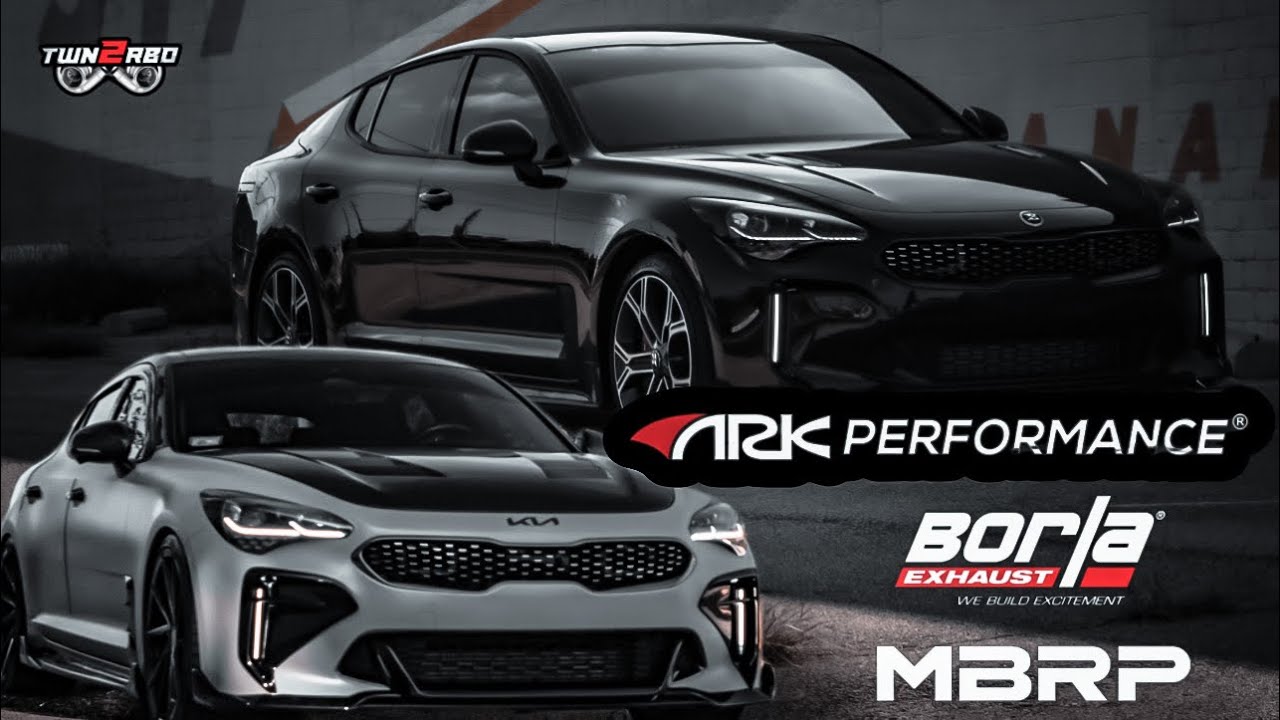 Kia Stinger GT2 / GT Exhaust comparisons