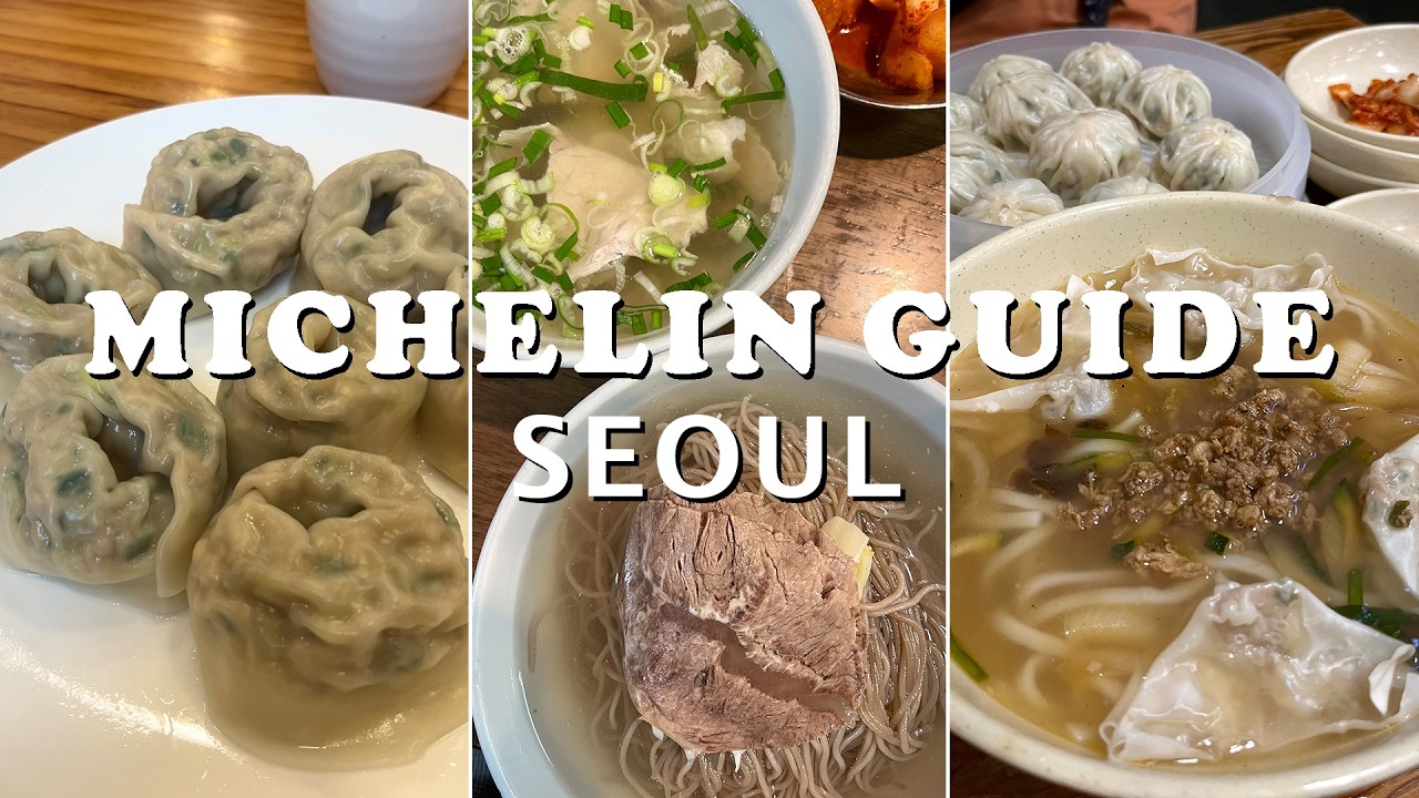 Trying Michelin Guide Restuarants in Seoul