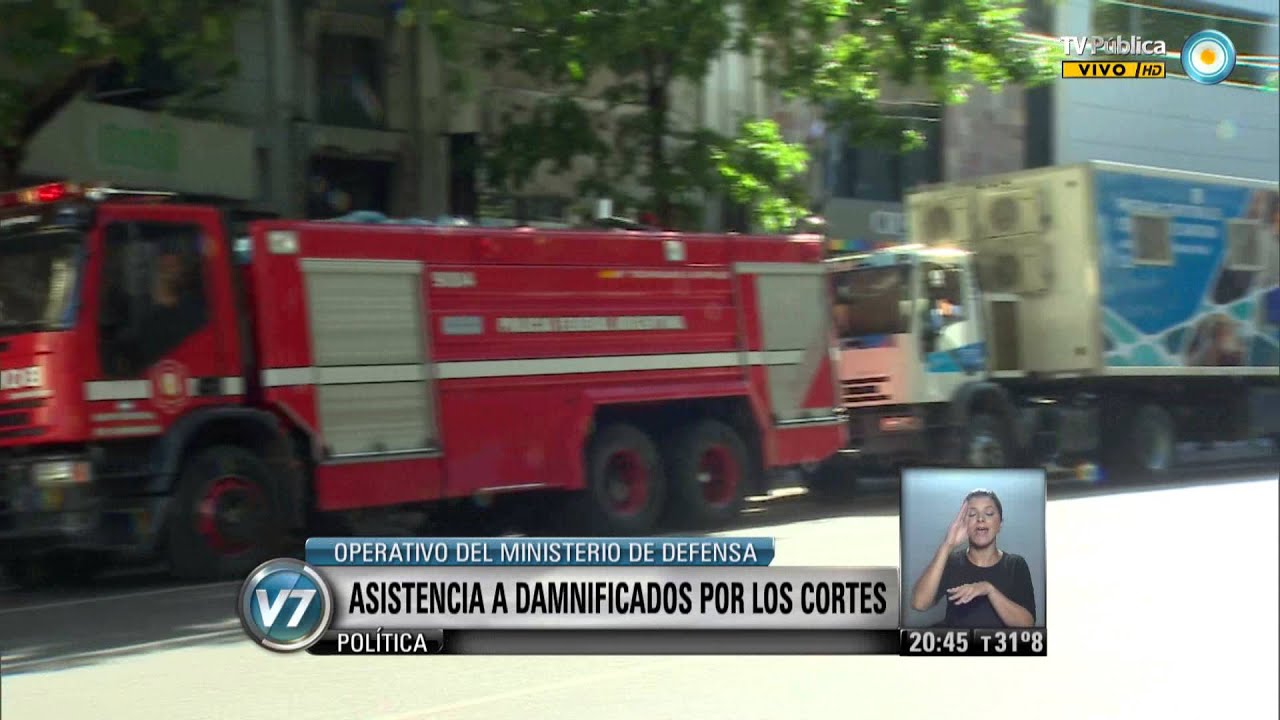 Visi&oacute;n 7: Asistencia a los damnificados por los cortes de luz