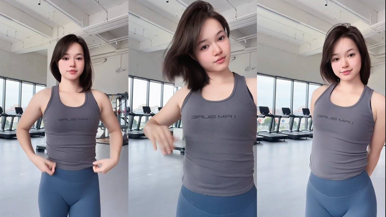 小貳在健身房走步機區進行規律走步訓練 | Xiao Er Walking on Treadmills at the Gym | 헬스장에서 워킹 트레이닝 중인 샤오얼