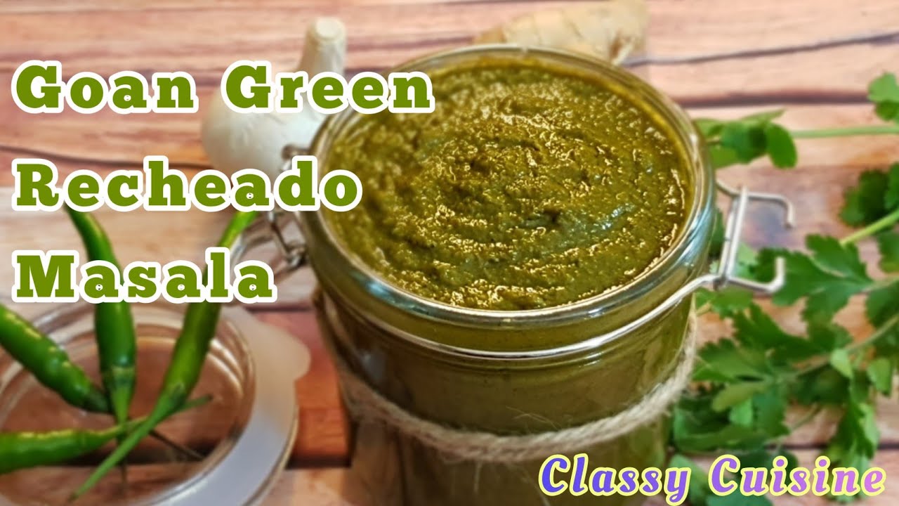 Goan Green Recheado Masala || Green Masala || Versatile Paste