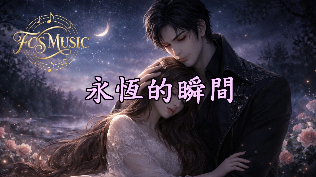 FCS —《永恆的瞬間》古風奇幻歌曲『他從不說愛卻帶我看繁星點點，霸道的指尖藏著最溫柔的執念』 （Lyrics動態歌詞）  冒險 × 守護 × 幻想 × 奇幻 × 永生 × 愛情 × 繁星