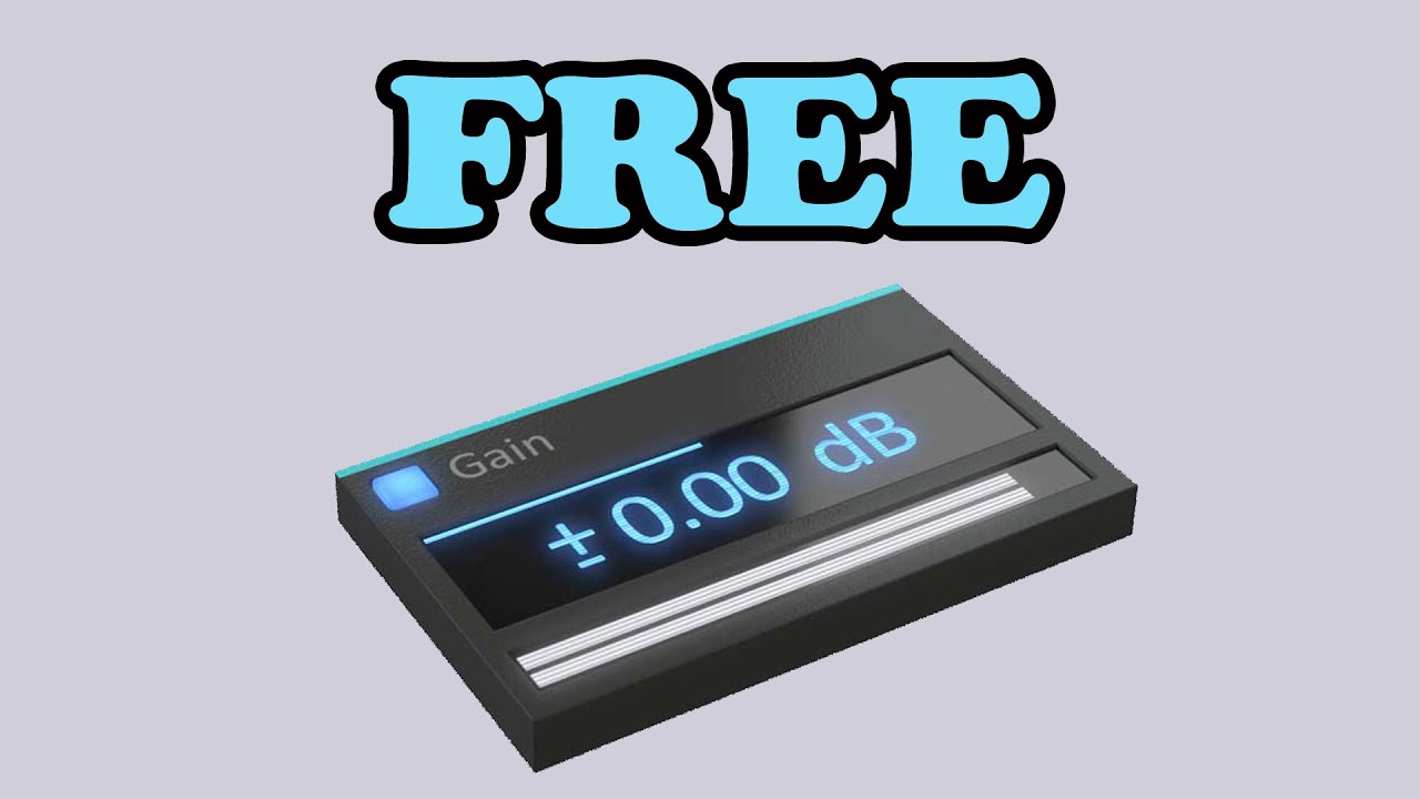 FREE Gain by Kilohearts