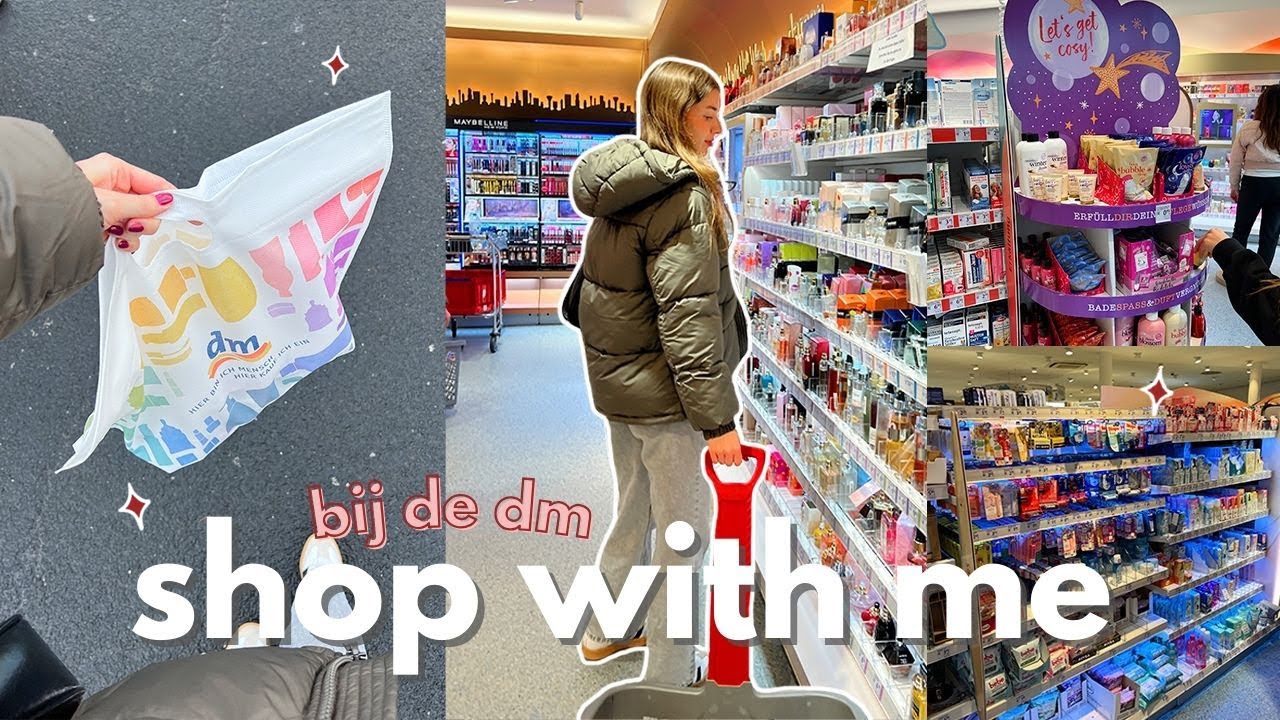 DM shop with me + shoplog 💄🛍️ *winter & kerst editie ❄️ vlogmas dag 10