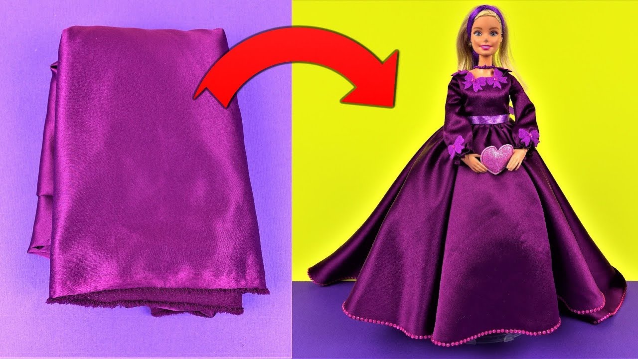 DIY for Barbie👗👗👗 DIY Barbie Clothes and Life Hacks