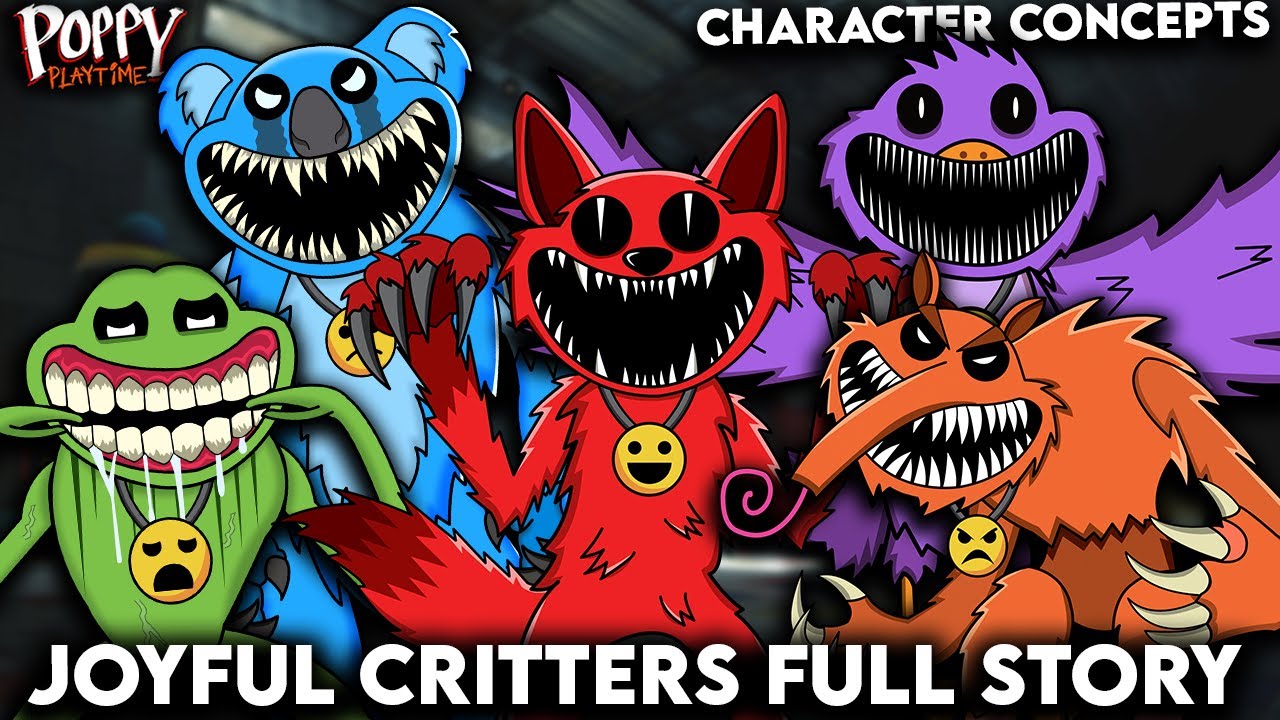 What Could Be In Poppy Playtime | The Joyful Critters Full Story | Character Concept