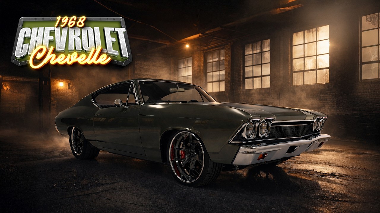 LSA '68 Chevelle: From Sketch to Street in Under 10 Minutes!