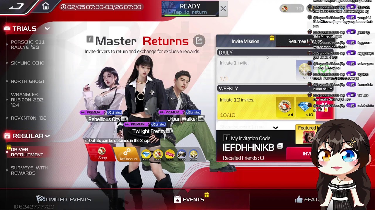 [ID/EN] BALAPAN AMPE BUKA PUASA TAKE 2 [RACING MASTER]