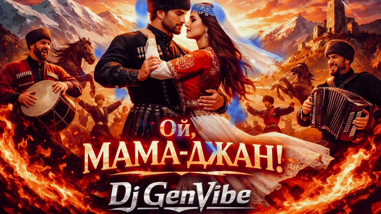 DJ GenVibe — Ой, мама-джан! (Кавказская лезгинка 2026)❤️‍🔥❤️‍🔥🔥