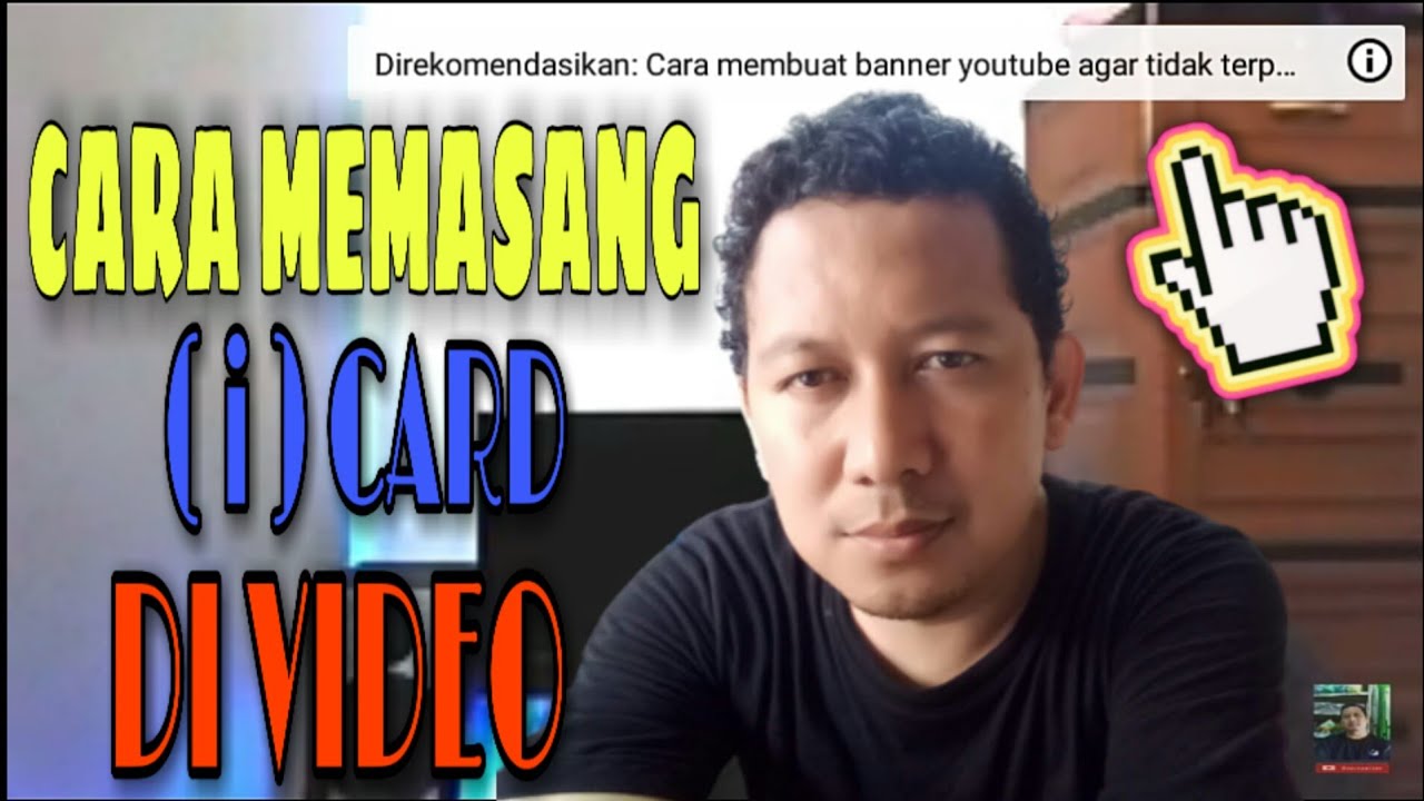 Cara memasang ( i ) card di video youtube. cara pasang kartu video youtube