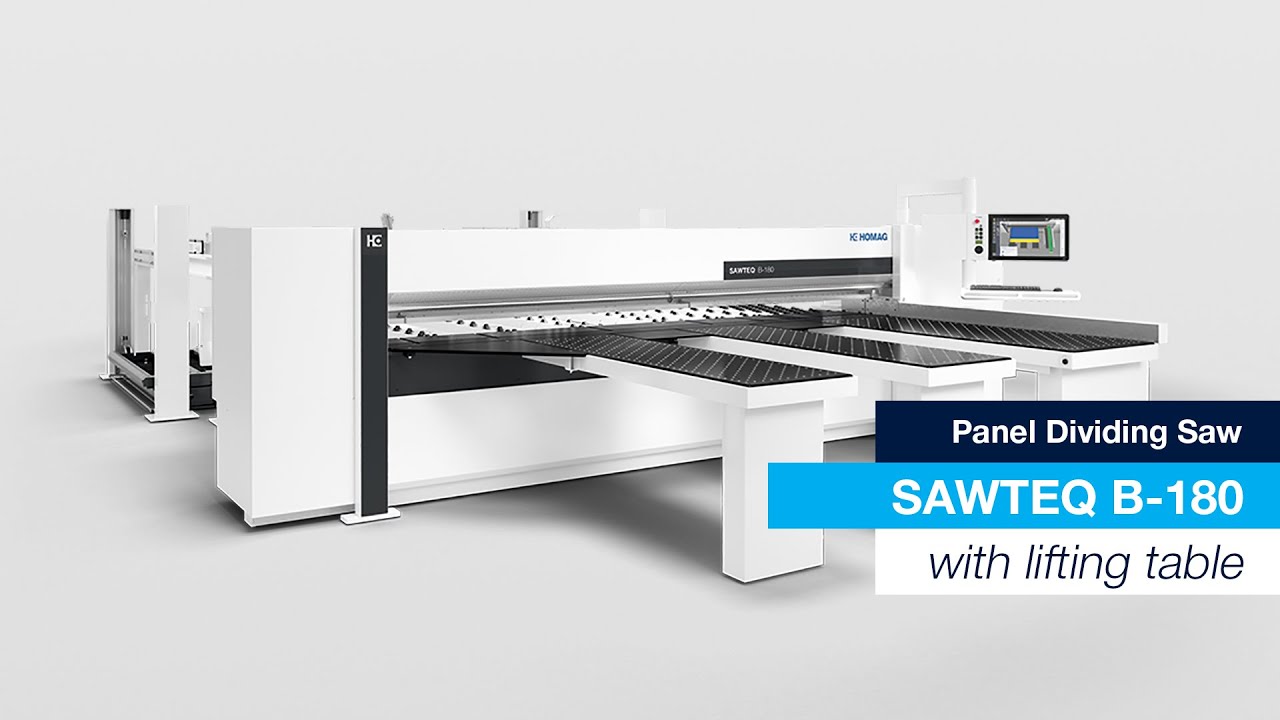 Panel dividing saw SAWTEQ B-180 with lifting table