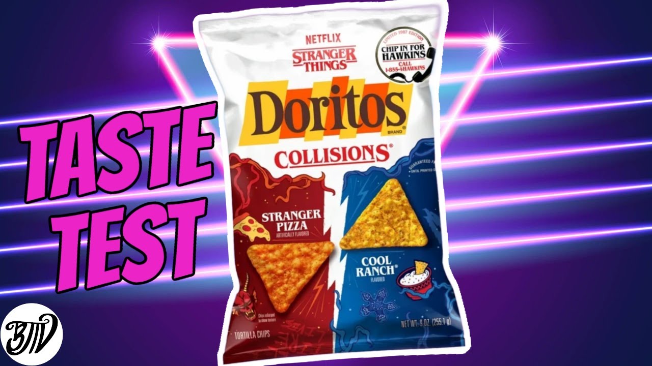 Чипсы Doritos x Netflix &laquo;Очень странные дела: столкновение&raquo; || Пицца &laquo;Очень странные дела&raquo; + вкус...