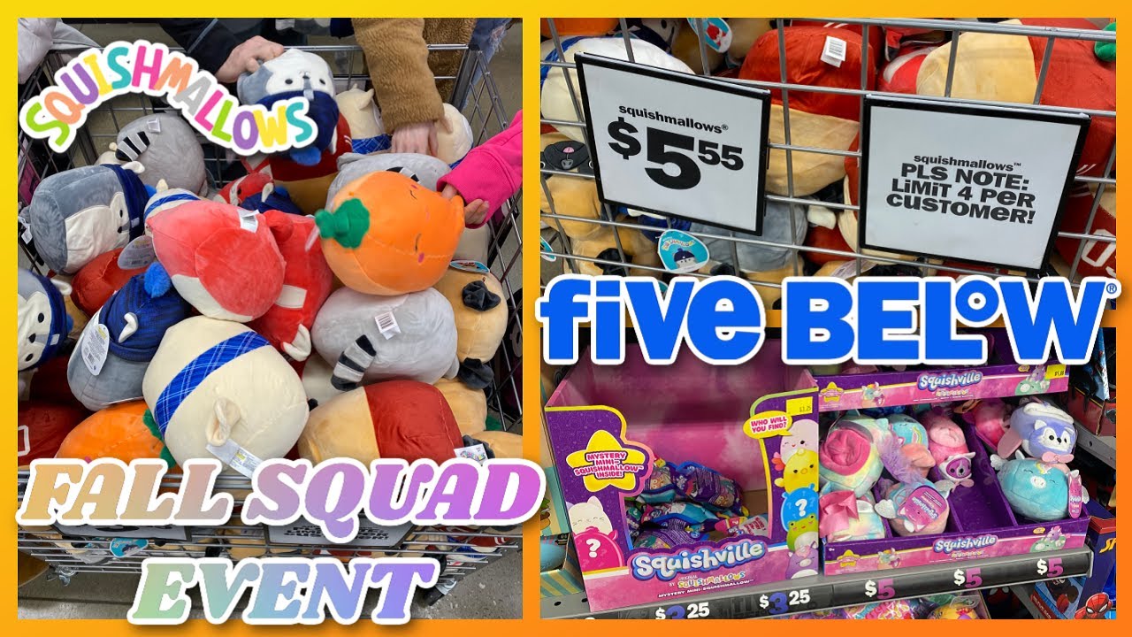 Five Below Fall Squad Event | SQUISHMALLOW HUNTING