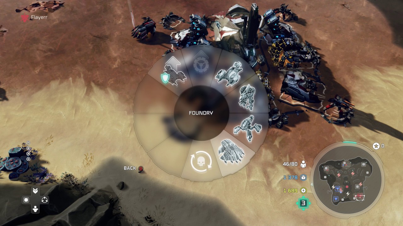 Halo Wars 2  - 1v1 Colony vs Arbiter Wraith Rush
