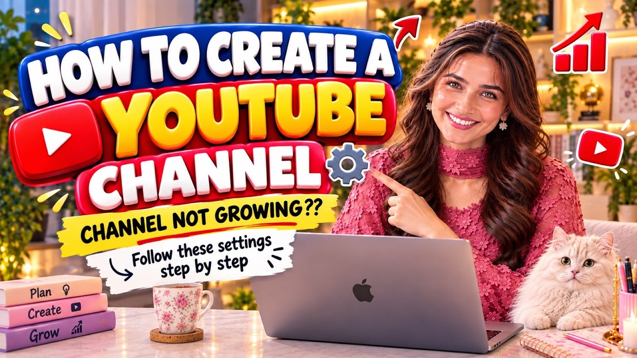 How to Create a YouTube Channel in 2026 | Beginner Guide: Settings, Audience & Upload Timing