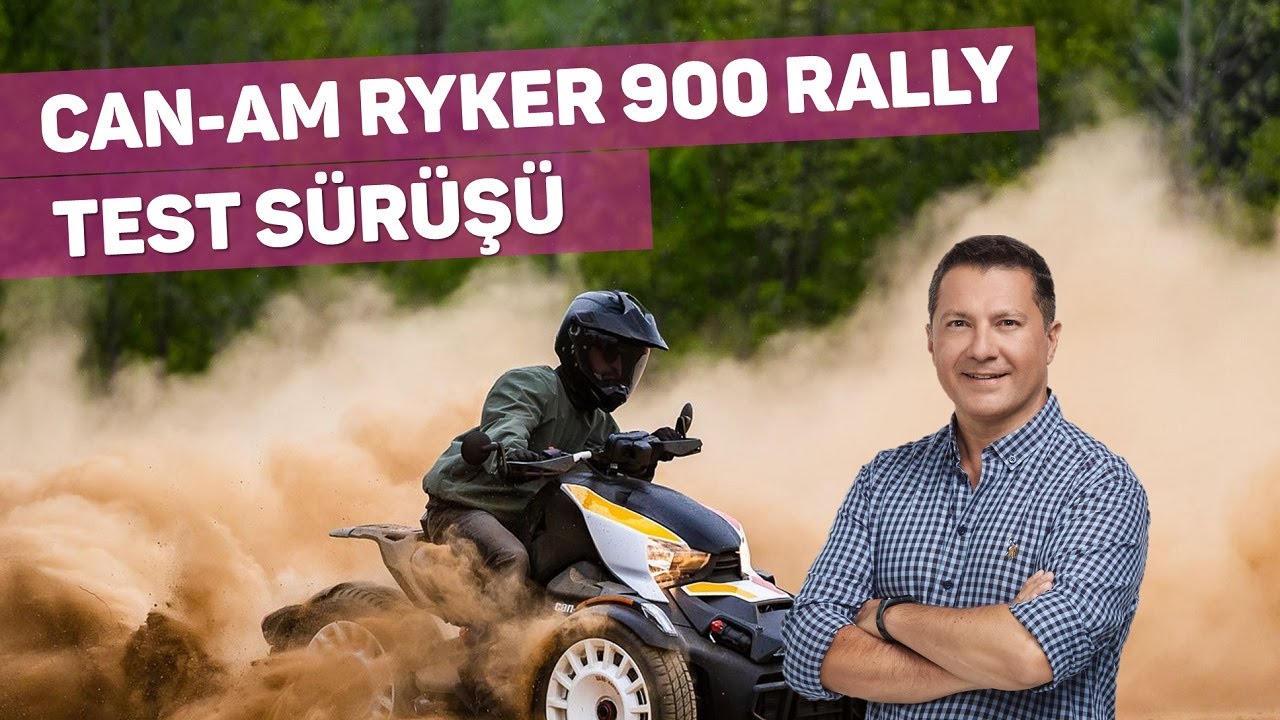 CAN AM RYKER 900 RALLY Kalp Atışınızı Hızlandıryor