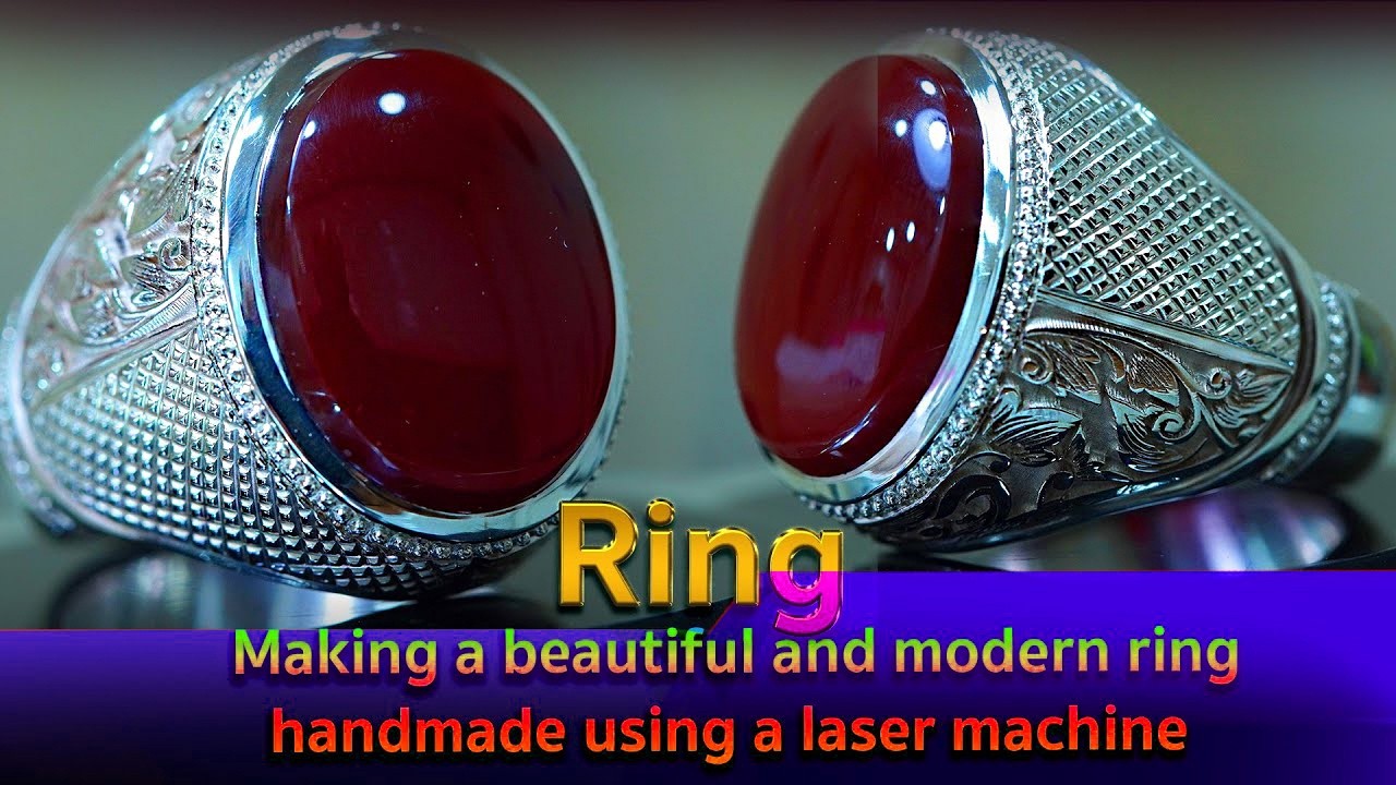 Hand-Forged Silver Ring with Precision Laser Engraving | Career Story