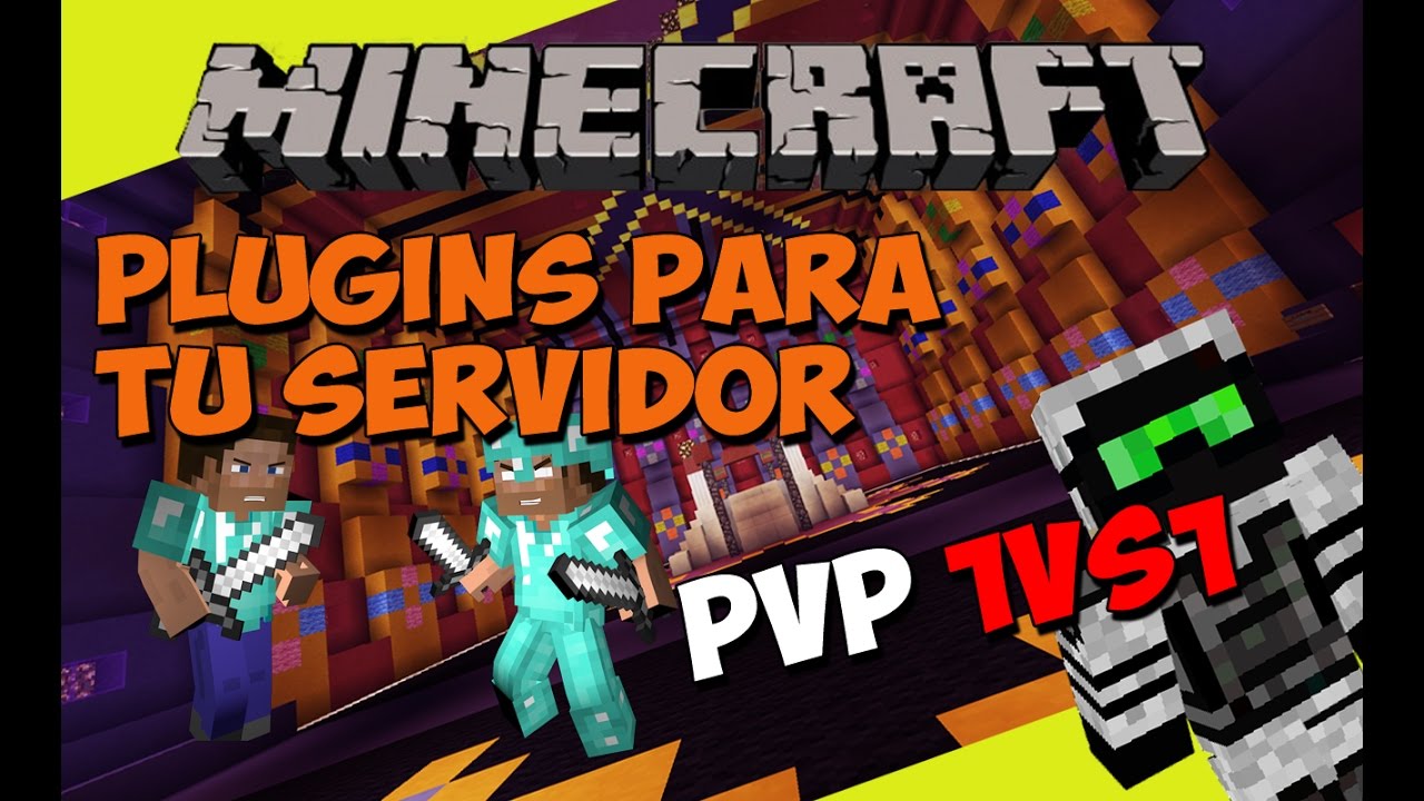 PLUGINS para tu SERVIDOR de Minecraft - PVP 1VS1 (Minijuego de PVP)