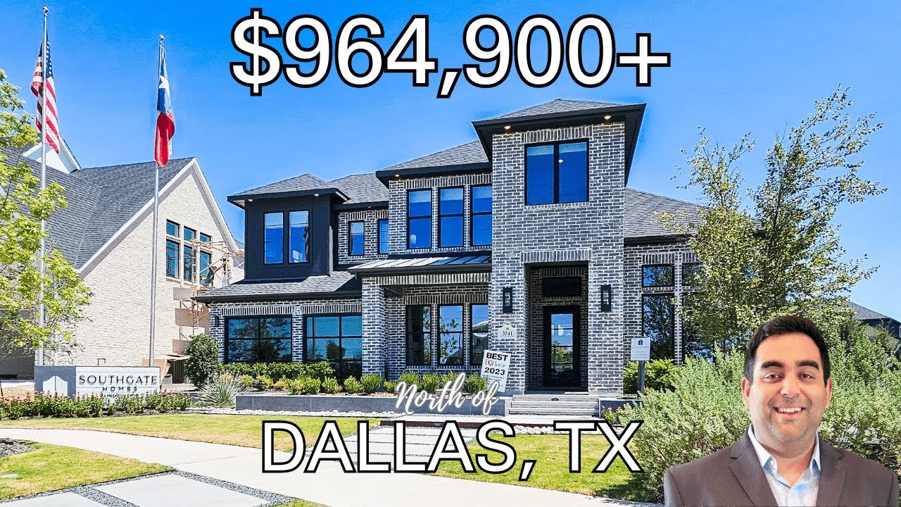 Frisco Texas Dream Homes: Southgate Homes: Northwood Manor Luxury Home Tour & Insights 🏠✨4K #frisco