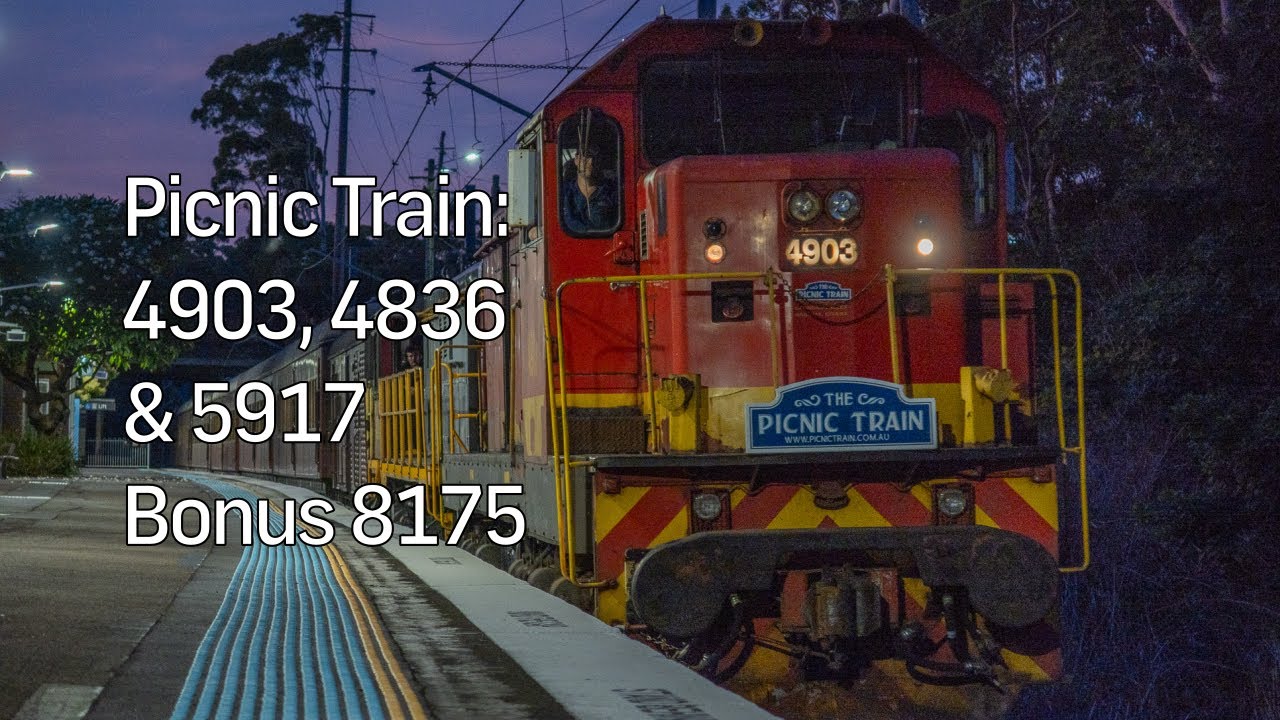 Picnic Train Transfer 4903, 4836 & 5917