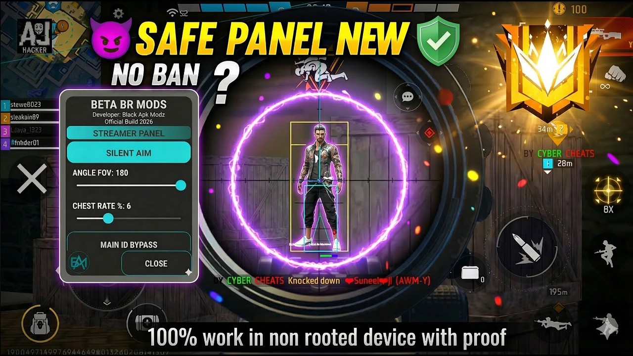 🔥BR MODS FREE (NO ROOT) 😱 | BR MOD MENU SAFE? | FREE FIRE 2026 NEW UPDATE 😱