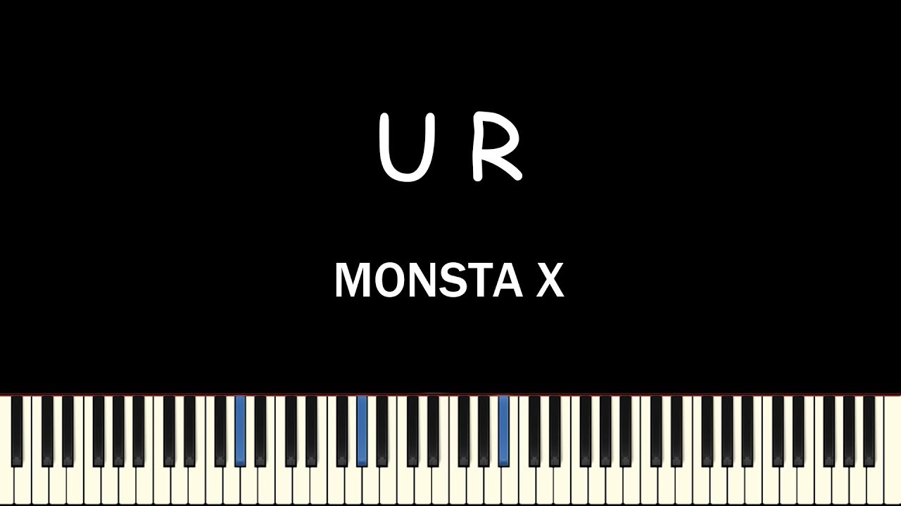 Monsta X(몬스타엑스) - U R(Piano Cover)(피아노 커버)
