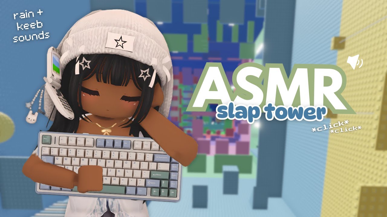 ROBLOX Slap Tower but it's *CREAMY* KEYBOARD ASMR