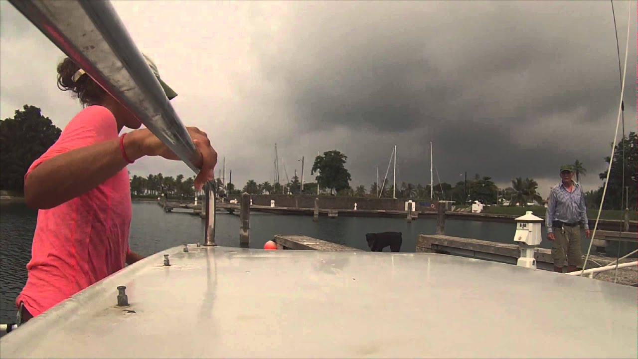 Solo Sailing: Scared to leave port after experiencing a 50 knots squall - UNTIE THE LINES #43