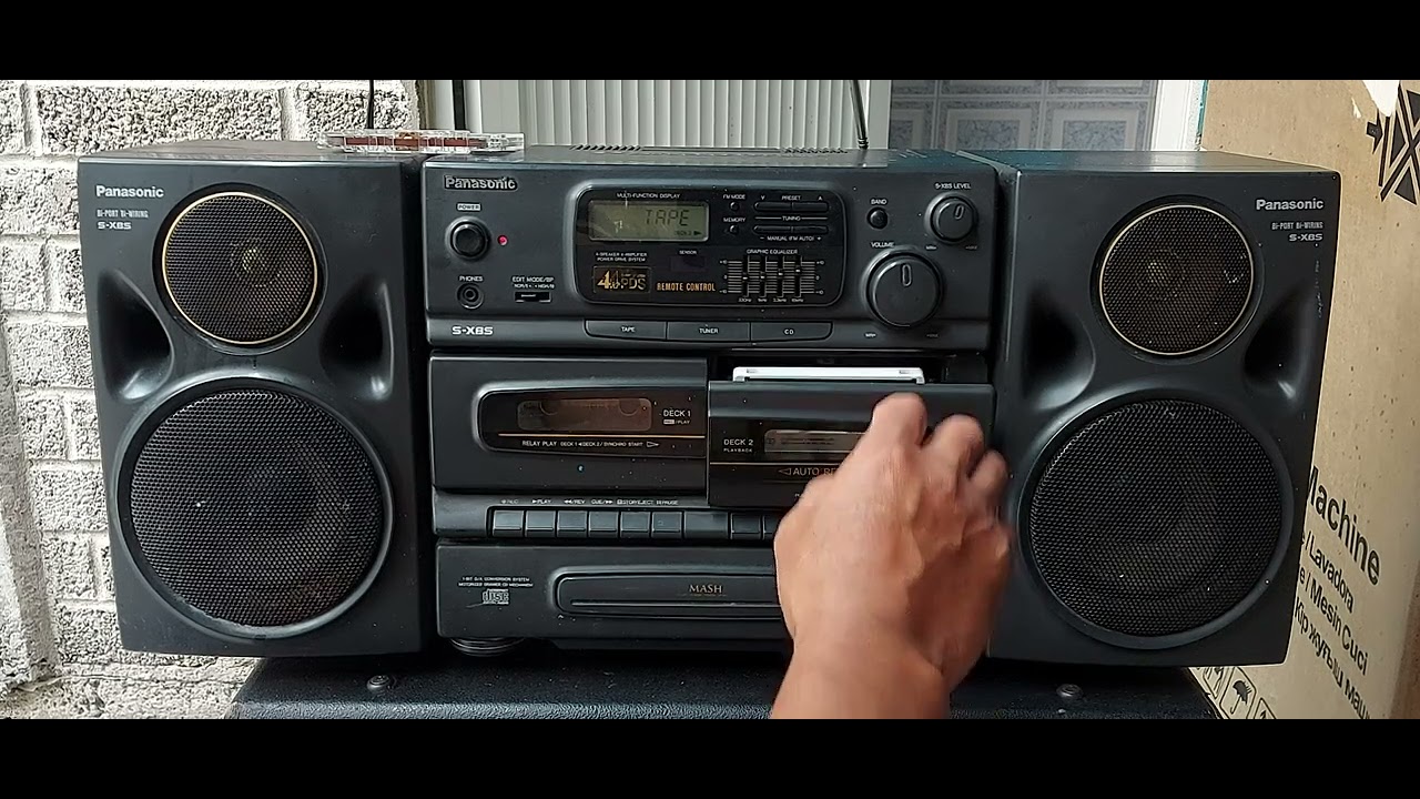 Panasonic RX-DR675 Radio Grabadora 