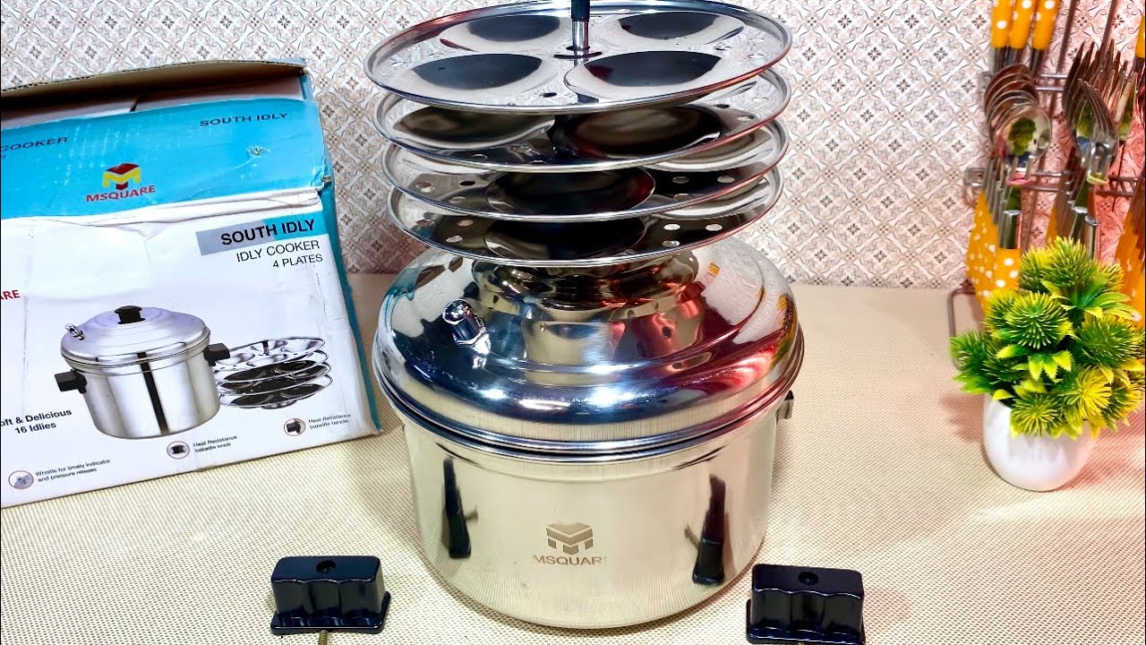 Idli Maker steel Review | How to assemble Idli Cooker | Idli Cooker with Whistle