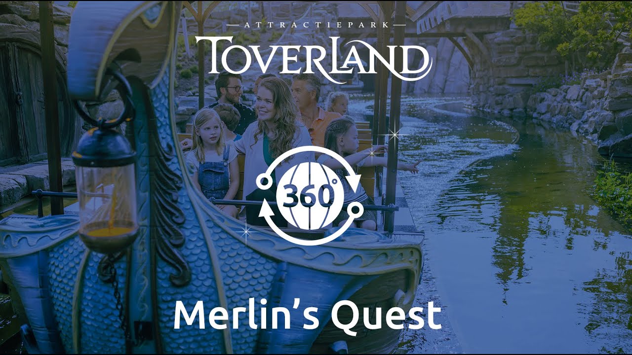 Boottocht Merlin's Quest - 360° Onride - Attractiepark Toverland