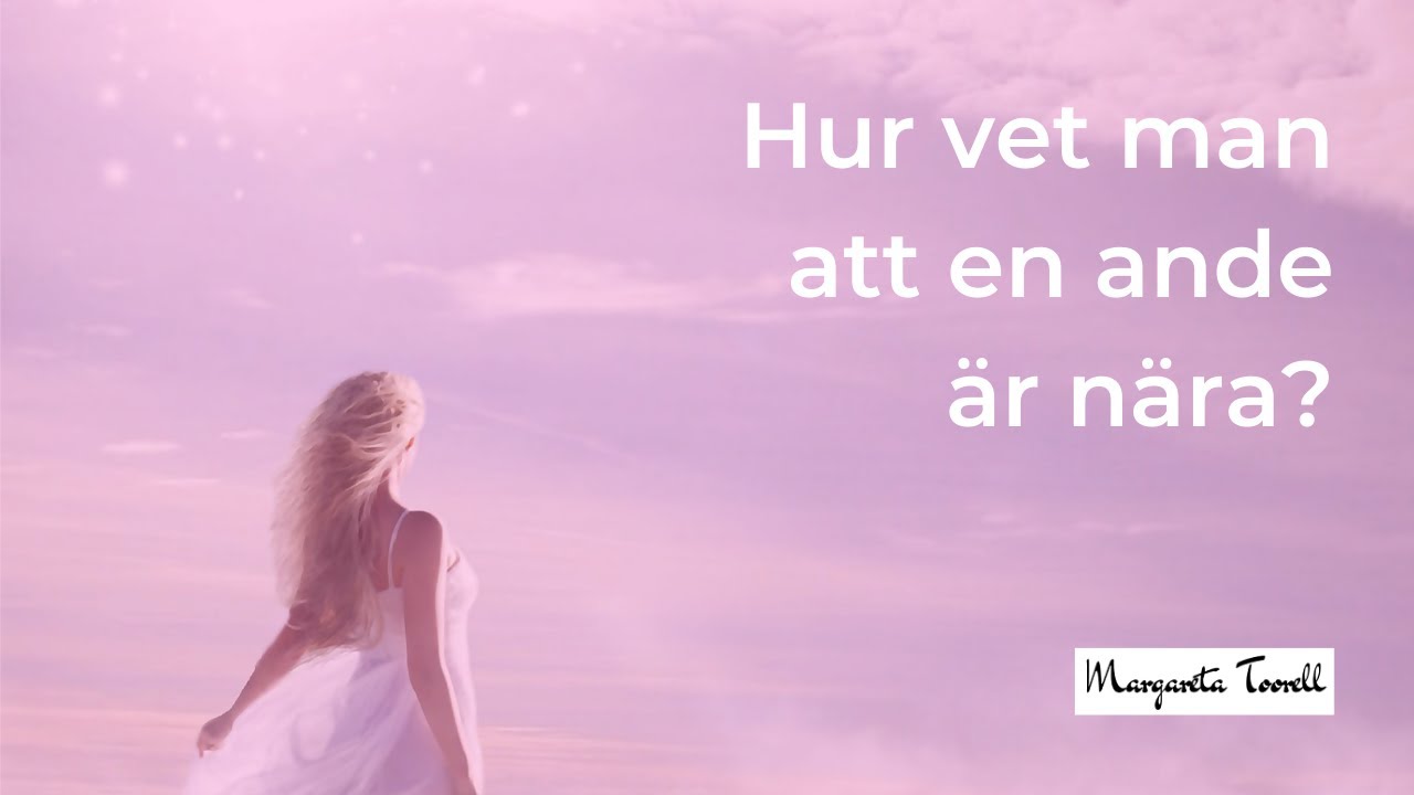 #Dag3 #7dagar7tips Medial Utveckling Hur vet man att en ande är nära?