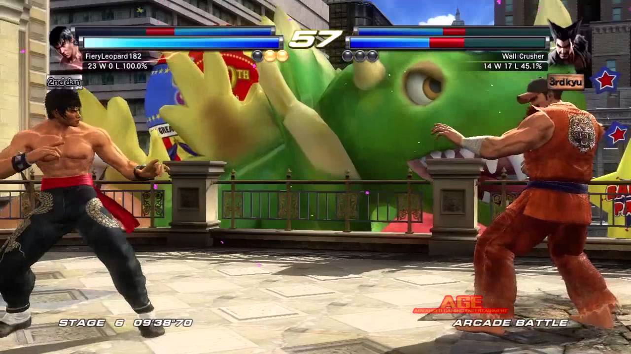 Tekken Tag Tournament 2 - [Medium - Arcade Battle] - Paul & Marshall Law Playthrough